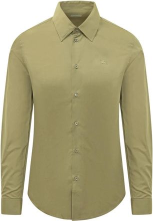 Burberry Hombre, Camisas, Verde, Talla: S