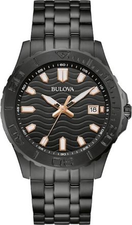 Bulova Performance Sport Quartz Black Dial Mens Watch 98B438