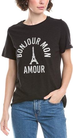 Cinq &agrave; Sept Cinq &Agrave; Sept Rhinestone Eiffel Tower T-Shirt