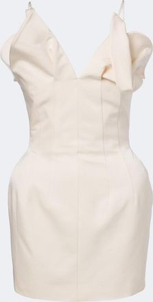 Magda Butrym Draped cotton and silk corset dress