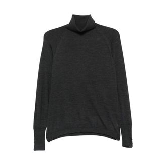 Alpha Studio Truien & Vesten, Dames, Grijs, L, Wol, Roll Neck Sweater