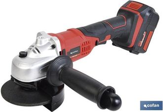 cofan Amoladora A Bater&iacute;a Li-ion 20 V 8000 Rpm - 115 Mm, Amoladora A Bater&iacute;a Para Discos De &Oslash;115 Mm Con Interruptor De Seguridad, Con Mango 3 Posiciones. Es