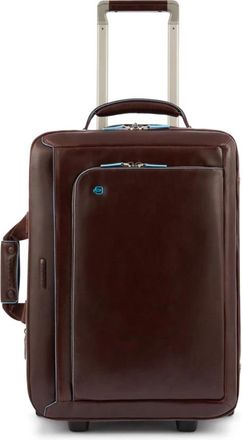 Piquadro Cabin suitcase with garment sleeve - Heren - Handbagage koffer - Bruin - ONE Size - Koffers
