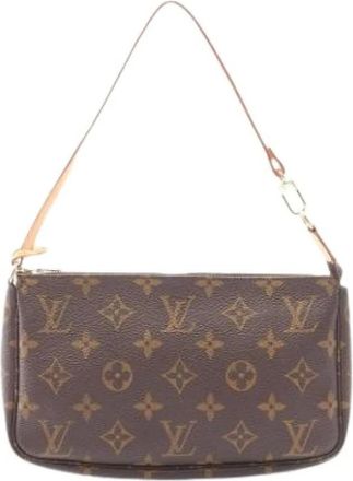 Louis Vuitton Pre-owned Shoulder Bags, female, Brown, Size: ONE SIZE Pre-owned Vintage Monogram Handbag