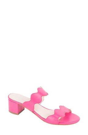 Patricia Green Palm Beach Slide Sandal in Hot Pink Leather at Nordstrom, Size 10