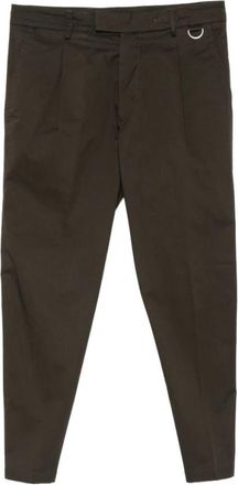 low brand V035 Pantalone Cotone Mod. Slim - Heren - Slim Fit Broeken - Groen - W31 - Katoen - Broeken