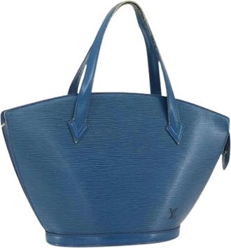 Louis Vuitton Pre-owned Handbags, female, Blue, Size: ONE SIZE Pre-owned Vintage Handbag