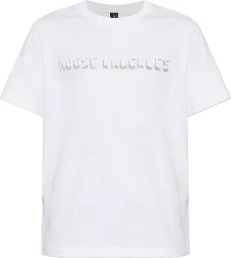 Moose Knuckles Tops, Heren, Wit, M, Katoen, Connor Tee