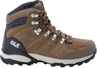 Jack Wolfskin Refugio Texapore Mid Wanderschuhe f&uuml;r Damen | braun