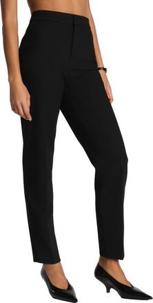 Spanx SPANXsupersmooth Slim Ankle Pants in Classic Black at Nordstrom, Size X-Large