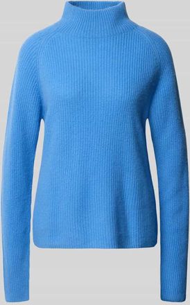 Fynch-Hatton Fynch-Hatton Strickpullover aus Kaschmir mit Stehkragen in Royal, Größe XXL