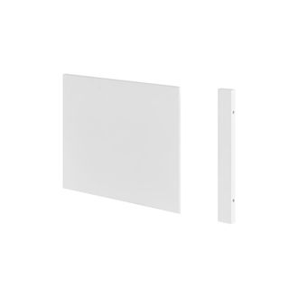 OEM Pinio Puerta Librer&iacute;a Batiente - Blanco Y Madera