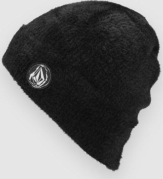 Volcom Fuzz Teddy Beanie schwarz