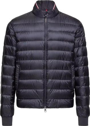 Moncler Winter Jackets, male, Blue, 2XL, Rigel Biker Jacket
