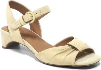 Gentle Souls Sorae Ankle Strap Sandal in Soybean Suede at Nordstrom, Size 8.5