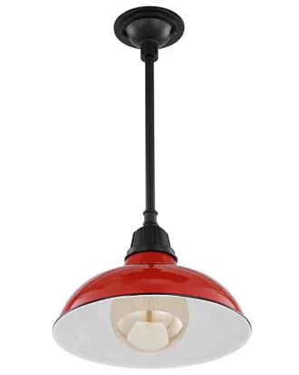 Jonathan Y Designs Jonathan Y Jasper Farmhouse Industrial Indoor/Outdoor Pendant