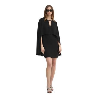 Karl Lagerfeld Mini Straight Dress - Dames - Korte kleedjes - Zwart - S - Kleedjes