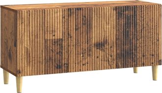 vidaXL Mueble De Tv 99 X 34,5 X 50 Cm Madera Envejecida Vidaxl