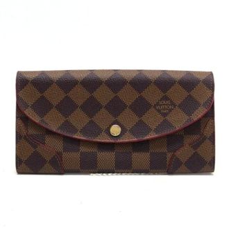 Louis Vuitton Pre-owned Wallets, female, Brown, Size: ONE SIZE Pre-owned Canvas wallets