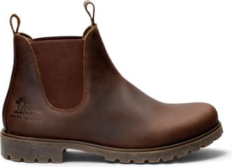 Panama Jack Waterdichte Chelsea Boots van Bruin Leer voor Heren - Biar C1