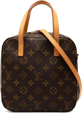 Louis Vuitton 2003 Spontini tas met monogram - Bruin