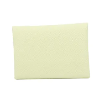 Herm&egrave;s Jaune Epsom Leather Coin Purse/Coin Case (Pre-Owned)