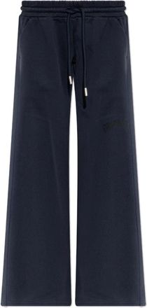 Off-white Wijde Trainingsbroeken - Dames - Sweatpants - Blauw - XS - Katoen - Broeken