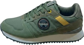 Napapijri Cosmos Platform Sneakers - Heren - Sneakers - Groen - 44 EU - Polyester - Schoenen