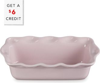 LE CREUSET Heritage Fluted Loaf Pan With $6 Credit