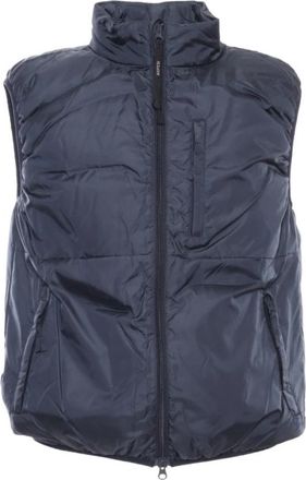 Aspesi Vernes Vest - Heren - Bodywarmers - Blauw - XL - Nylon - Jassen