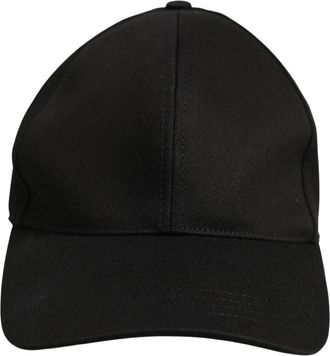 Dolce & Gabbana Baseballpet - unisex - Petten - Zwart - ONE Size - Katoen - Accessoires