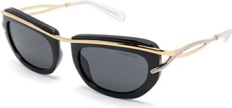 Swarovski Zonnebrillen - Dames - Zonnebrillen - Zwart - 52 MM - Accessoires