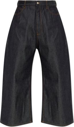 Balenciaga Wide-leg Jeans - Heren - Loose Fit Jeans - Blauw - W32 - Katoen - Jeans