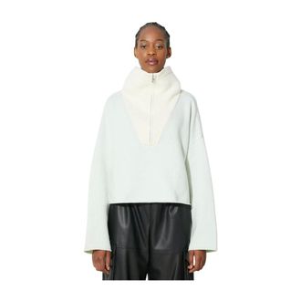 J.W.Anderson Turtleneck Trui - Dames - Truien - Blauw - Maat: XS Wol