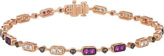 Le Vian Femininity 14K Rose Gold 1.35 Ct. Tw. Diamond & Ruby Bracelet