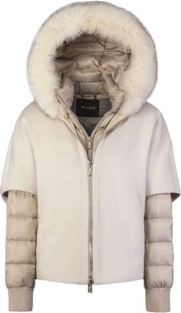 Moorer Stijlvolle Jassen Collectie - Dames - Winterjassen - Beige - M - Jassen