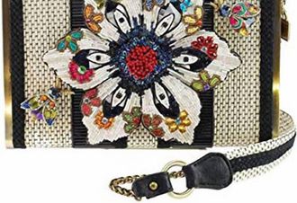 Mary Frances Spring Fever Hand Shoulder Bag Purse In Multi