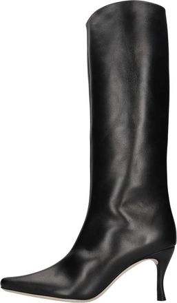 by FAR Stevie Boots - Dames - Laarzen met Hak - Zwart - 41 EU - Leer - Schoenen