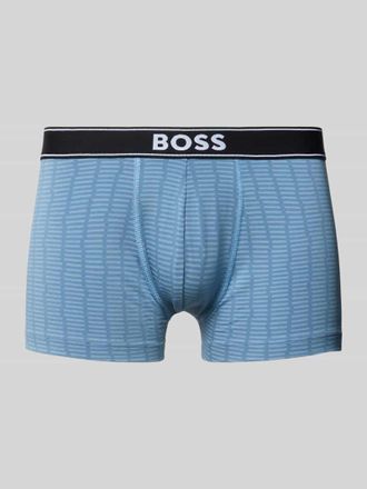 HUGO BOSS Trunks aus Baumwoll-Mix in Blau, Gr&ouml;&szlig;e XXL