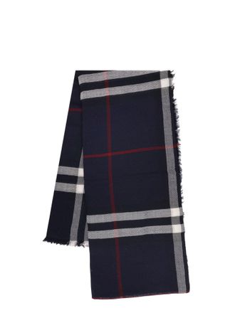Burberry Giant Check Cashmere Scarf