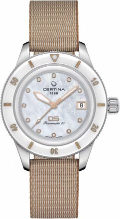 Certina Ds Ph200M Diamond White Mother of Pearl Dial Unisex Watch C0362071810600