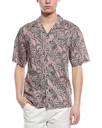 7 For All Mankind Floral Camp Shirt