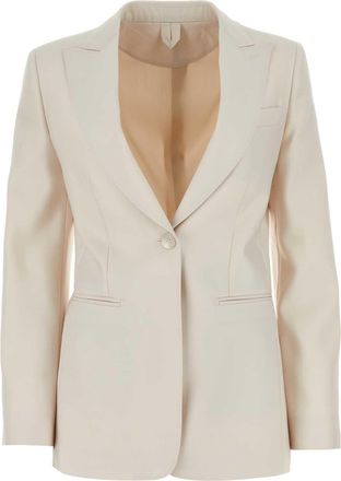 Max Mara Ivory Duchesse Avoriaz Blazer