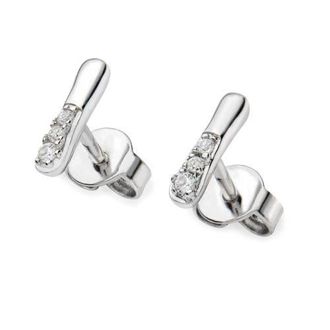 Lucy Quartermaine Skinny Drip Mini Studs in Sterling Silver at Nordstrom