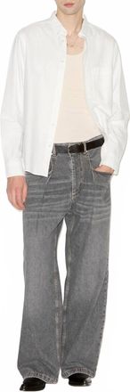 Isabel Marant Janael High Rise Loose Fit Jeans In Black