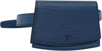 Louis Vuitton Pre-owned Belt Bags, female, Blue, Size: ONE SIZE Pre-owned Leather louis-vuitton-bags