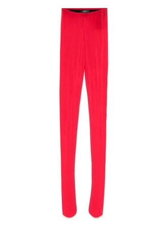 Wardrobe.NYC sheer tights - Red