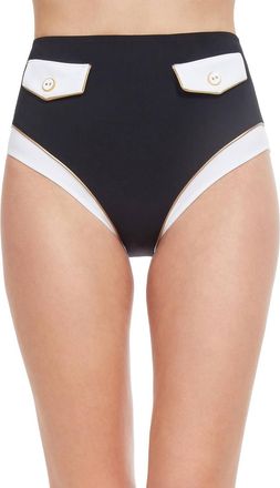Gottex Standard High Class Side Tie Skirte Swim Bottom In Black