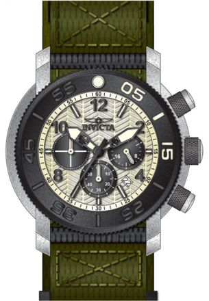 Invicta IN-50095 Mens Coalition Forces Watch - Silver - One Size