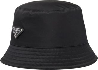 Prada Versatile Bucket Hat - Heren - Hoeden - Zwart - XL - Accessoires
